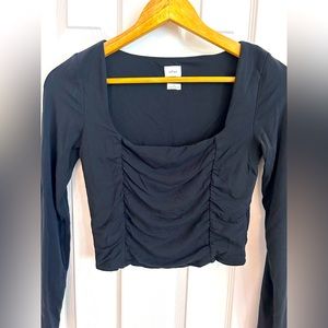 Small Wilfred cropped ruched top